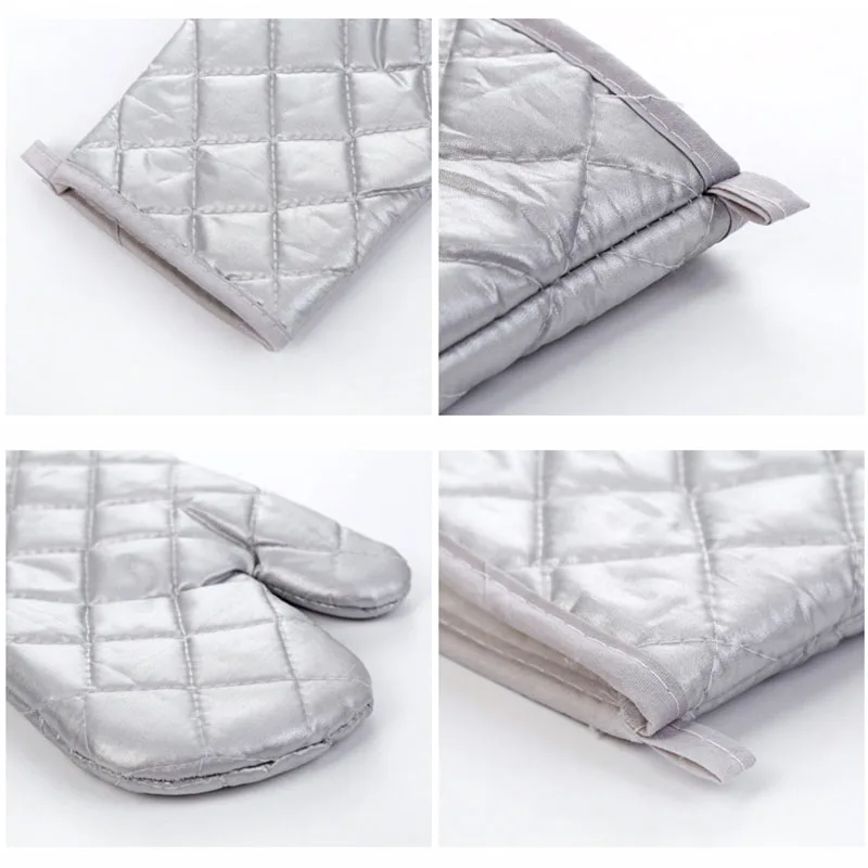 

2pcs/lot Microwave heat insulation and anti-scalding gloves Thickened high-temperature baking gloves oven gloves heat resistant