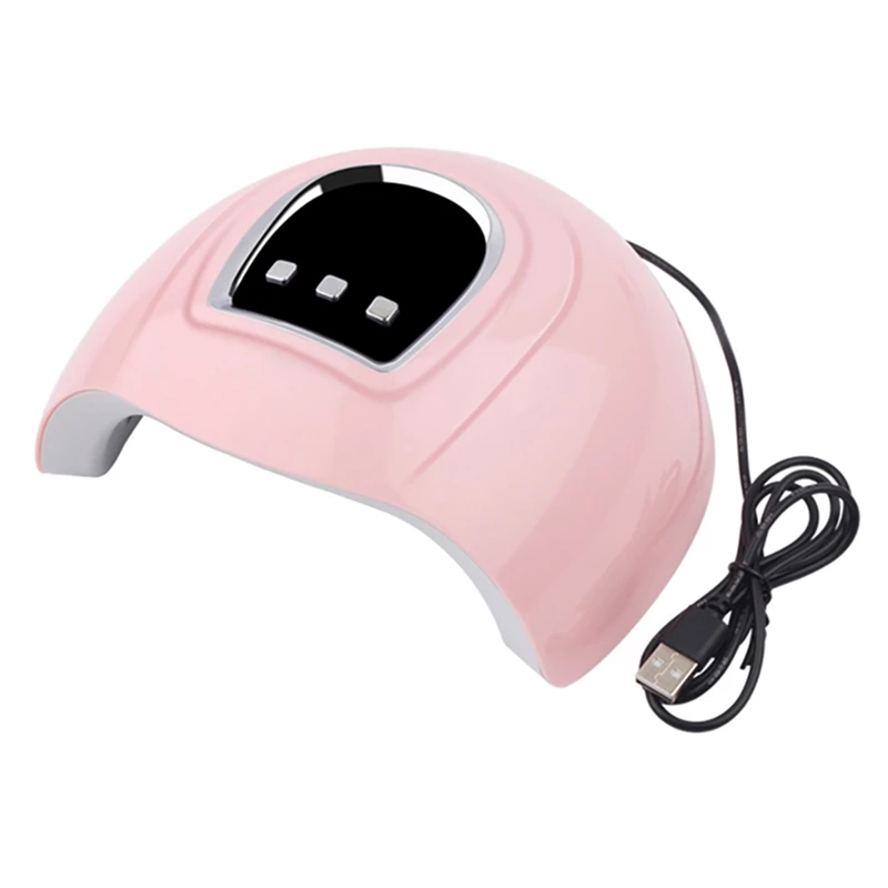 

54W UV LED Lamp 18Pcs LEDs Nail Dryer Lamp for Curing All Types Nail Gels Polish Nail Art Tools with 30S/60S/90S Timer