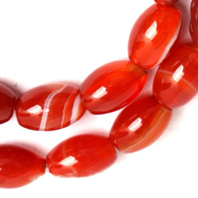 Бусины из натурального красного агата и оникса незакрепленные бусины Sardonyx