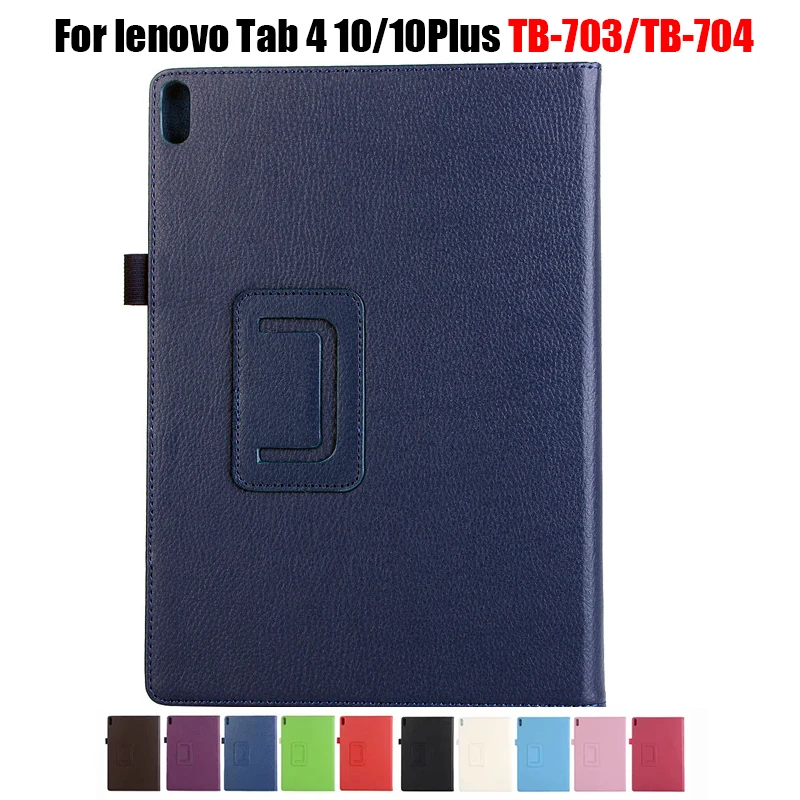 Чехол для Lenovo Tab 4 10 ТБ X304F X304L X304 PU кожаный 1 дюймов чехол планшета подставка TAB4 Plus TB