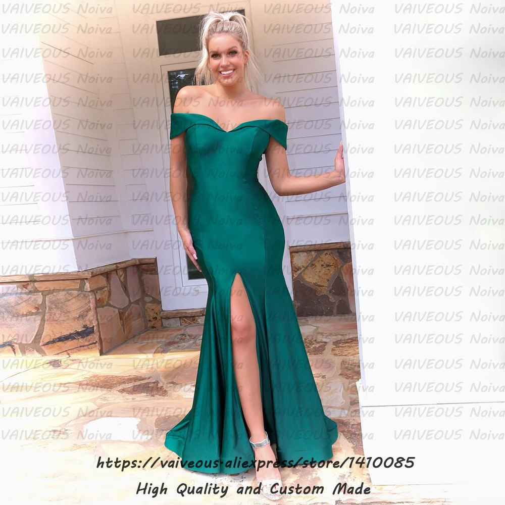 Элегантное темно-зеленое Русалка вечернее платье 2021 длинное на молнии сзади