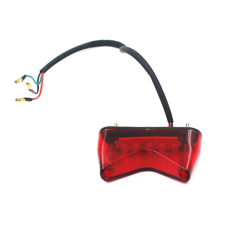 Универсальный светодиодный задний фонарь для мотоцикла ходовой свет номерной