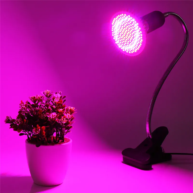 Фитолампа Е27 светодиодная лампа полного спектра для выращивания растений