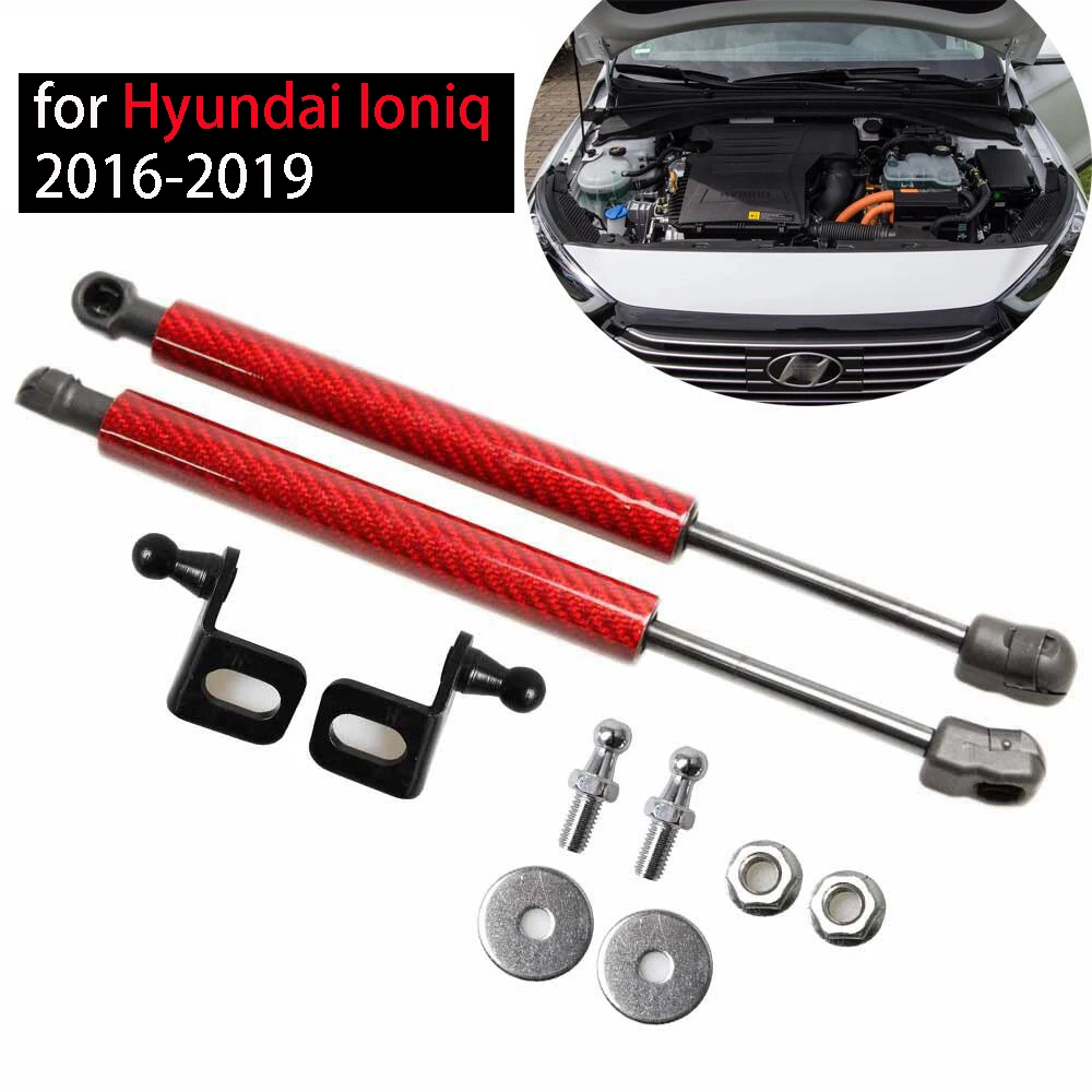 Per Hyundai Ioniq 2016-2022 2 pezzi cofano anteriore cofano modifica ammortizzatori a Gas supporto ammortizzatore ammortizzatore