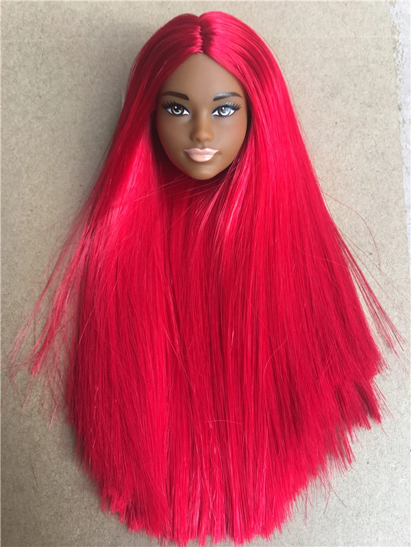 Оригинальные качественные головки для кукол с редким цветным лицом белые черные