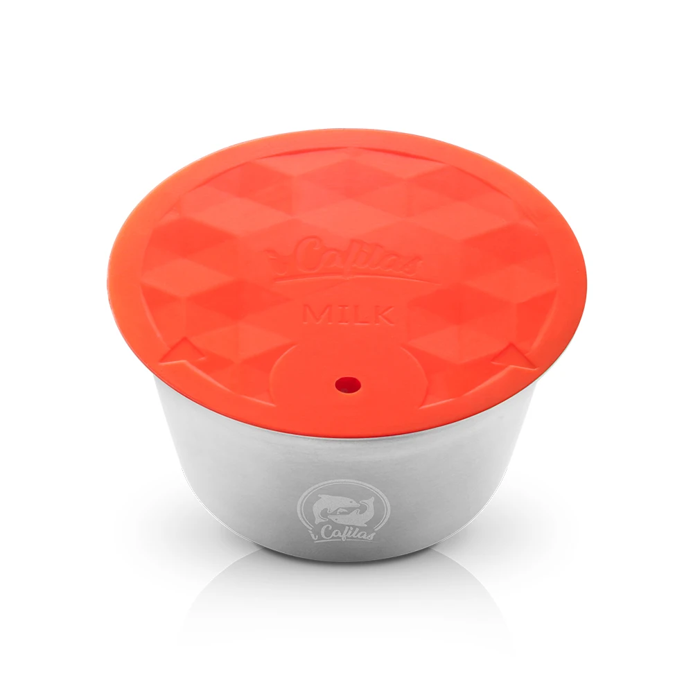 Капсула для кофе dolce gusto из нержавеющей стали многоразовый вспениватель молока