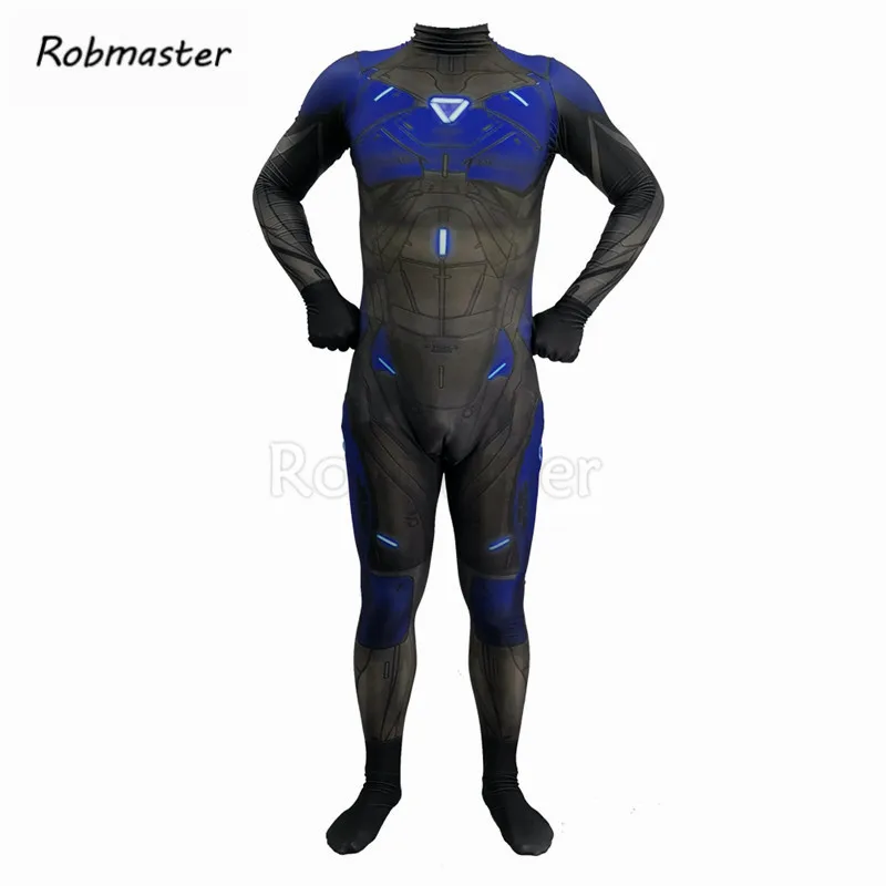 Костюм Аниме Gen:LOCK Cospaly унисекс из спандекса Zentai sinclear Kazu Valentina Cammie комбинезон