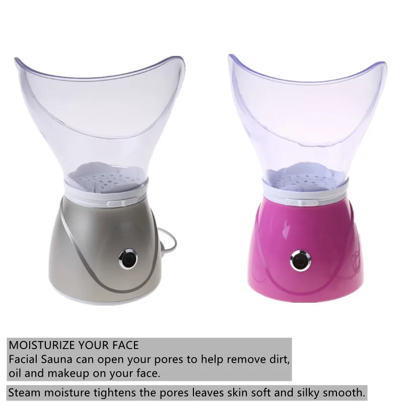 

Face Facial Steamer Spa Pores Nose Steam Cover Sprayer Skin Mist Cleaner Steaming Machine