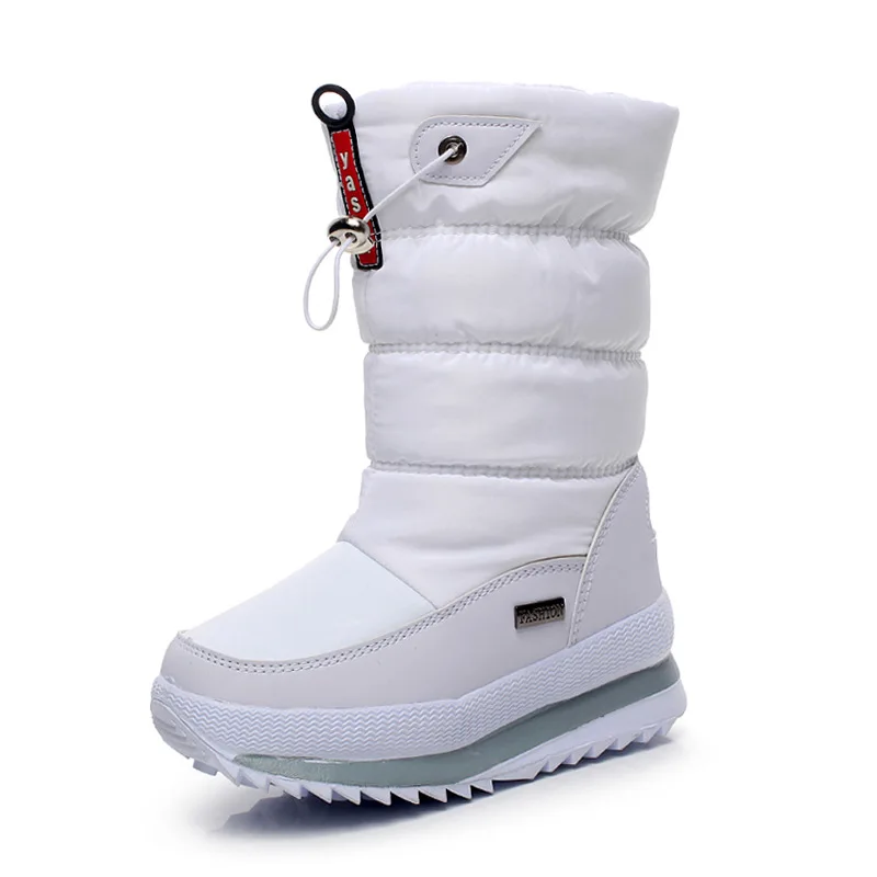 

Women snow boots platform shoes woman winter boots thick plush waterproof non-slip mid-calf boots women winter shoes botas mujer