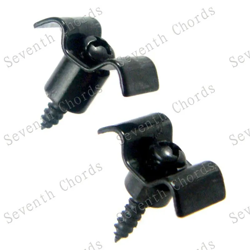 2 набора черная струна для гитары фиксаторы деревьев электрогитары аксессуары