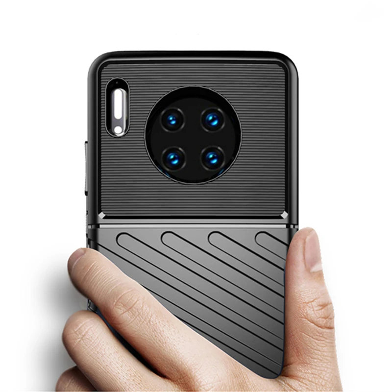 Мягкий силиконовый чехол с защитой от отпечатков пальцев для huawei mate 30 20 Pro RS Absorbtion