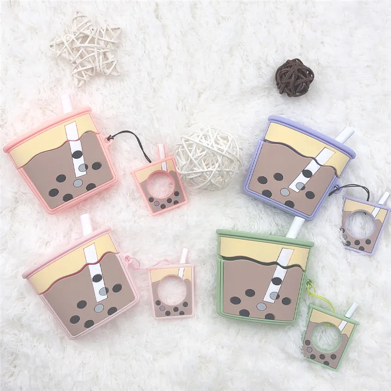 Мягкий силиконовый чехол с забавным дизайном для Apple Airpods pro Air pod 3 3D аксессуары