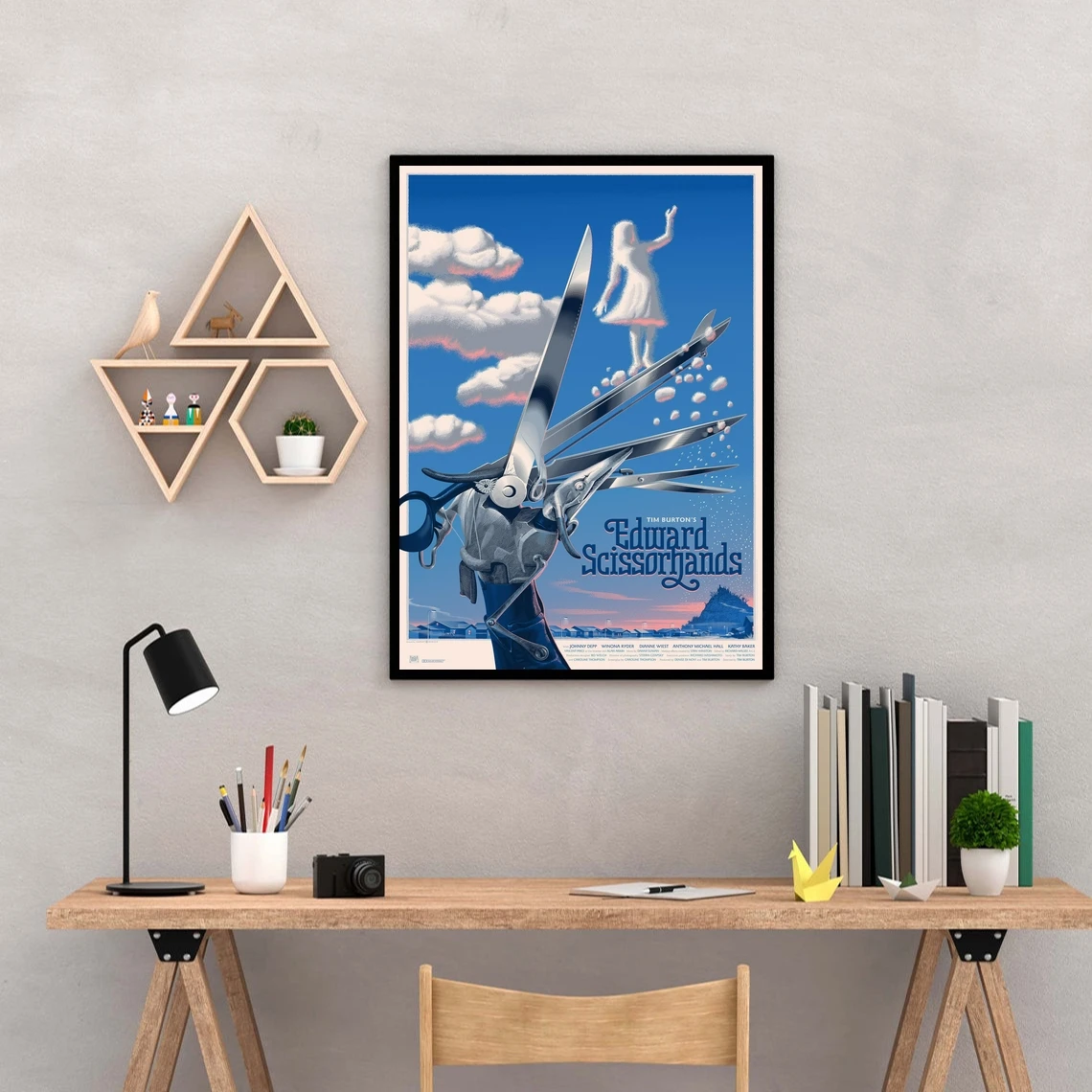 Эдвард руки-ножницы постер фильма художественный принт холст живопись настенные