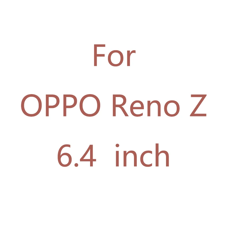 Reno Z OPPO Reno протектор экрана OPPO Reno Z закаленное стекло OPPO Reno2 Z F Reno 2 2Z 2F стекло полное покрытие Защитная пленка для OPPO RenoZ RenoA Reno2 Reno2Z Reno2F cph79cph1989 CPH1945 CPH1951 CPH1907 - Цвет: Reno Z