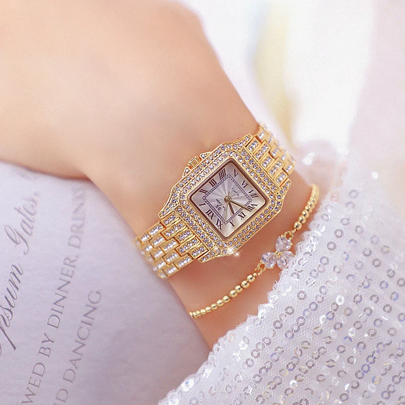 Часы наручные женские с магнитной застежкой водонепроницаемые из нержавеющей