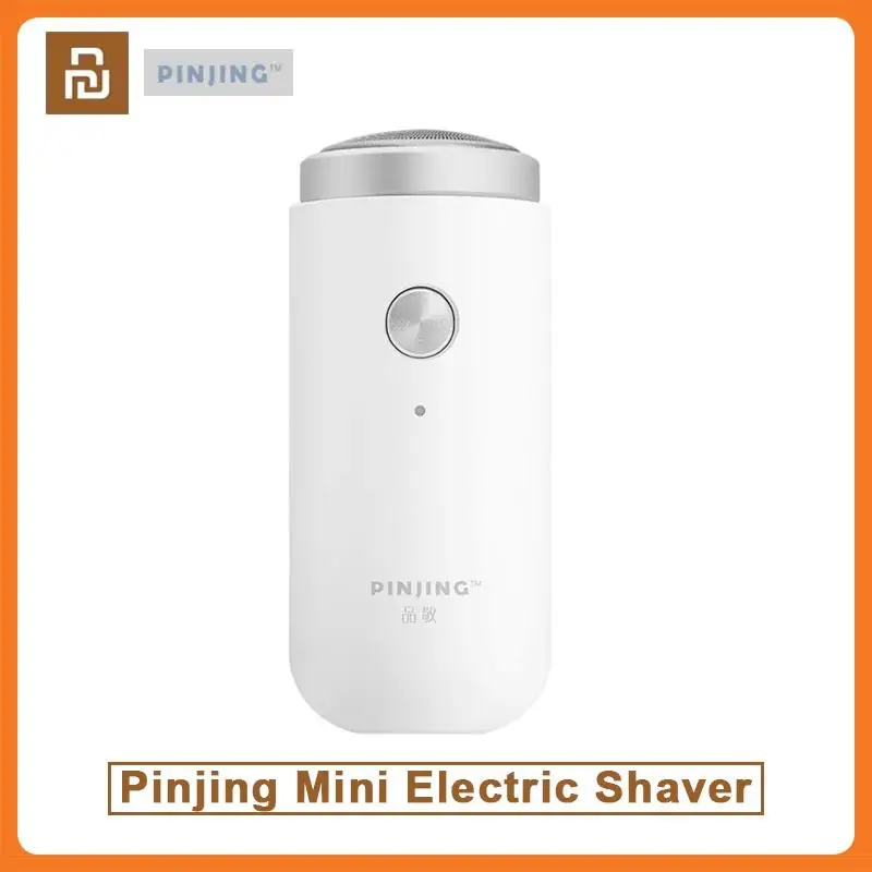 

Xiaomi Pingjing Mini Electric Shaver for Men Electric Razor USB Rechargeable Portable Beard Trimmer Washable Dry Mens Shavers