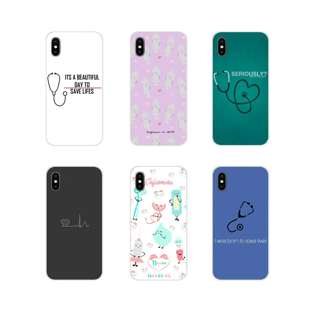 Для huawei Nova 2 3 2i 3i Y6 Y7 Y9 Prime Pro GR3 GR5 2017 2018 2019 Y5II Y6II медсестра медицина здоровья принтом