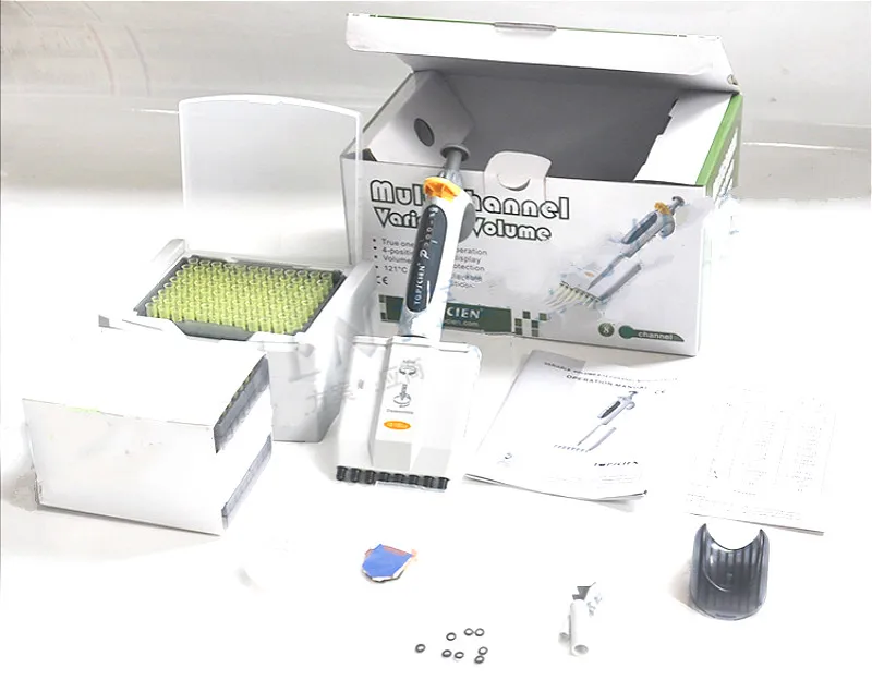 Многоканальные микропипетки многоканальные ручные пипетки с регулируемым