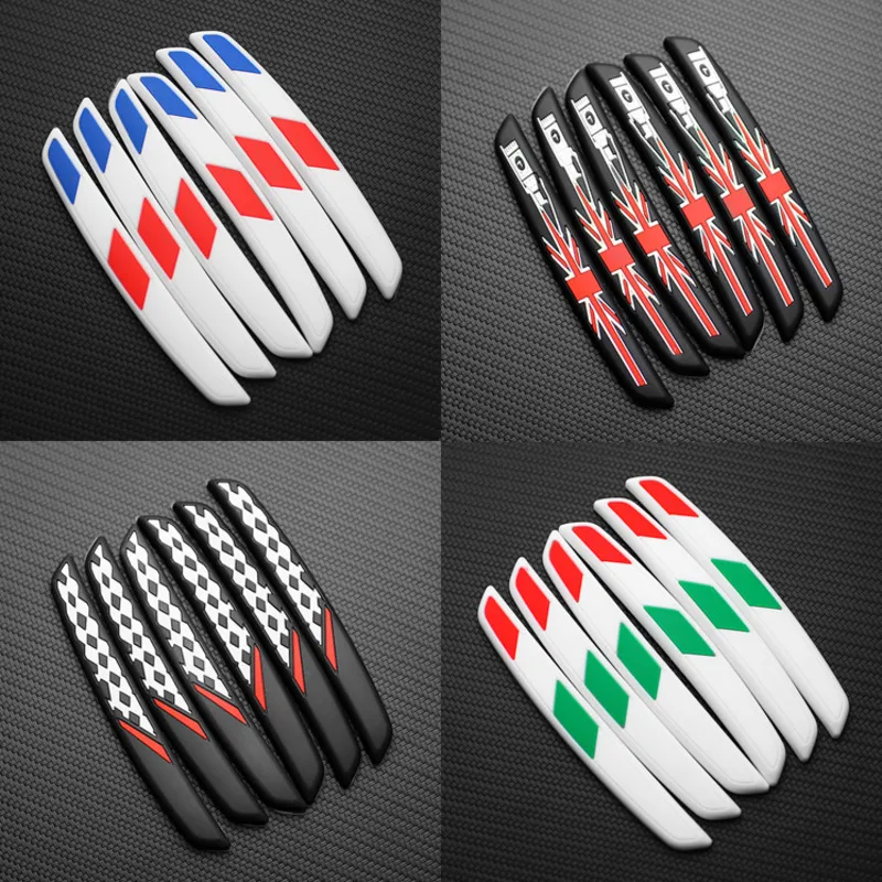 6 шт. авто защита для двери края анти-столкновения наклейка зеркало заднего вида