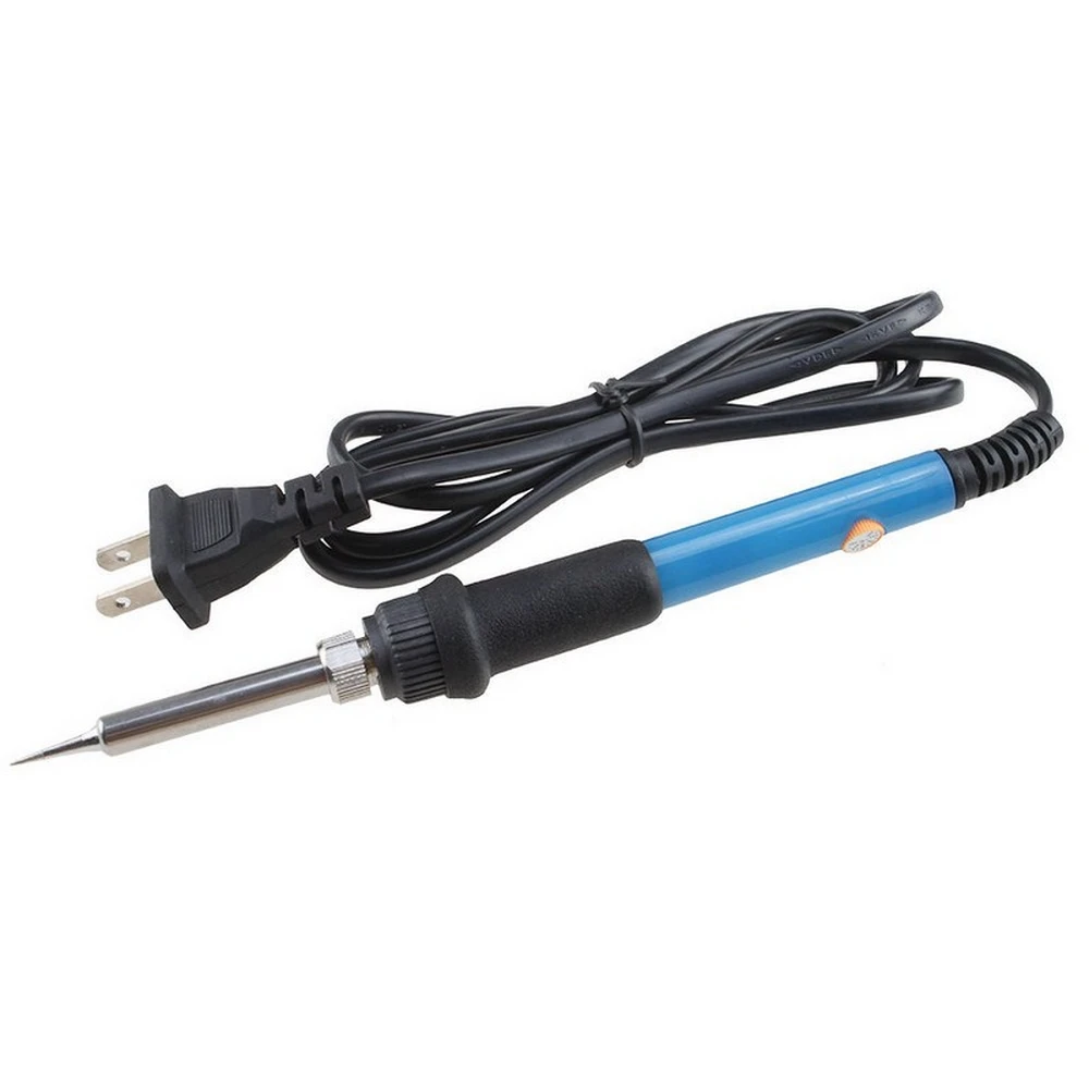 

6PCS EU/US plug 60W 220V Temperature Adjustable Electric Welding Solder Soldering Iron Rework Station Handle Heat Pencil Tool