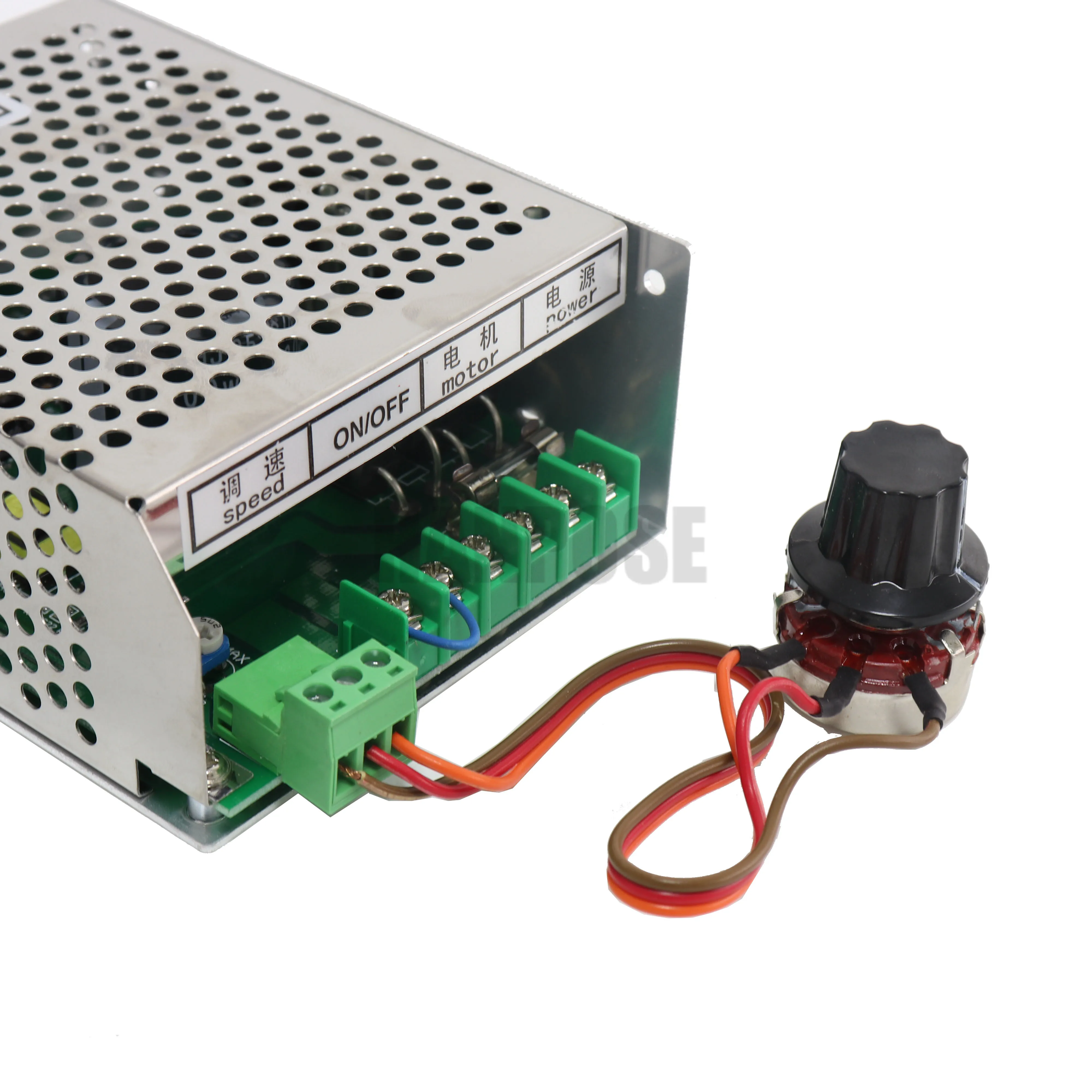 220v или 110V блок питания с регулятором скорости для 500w dc 0-100v cnc с воздушным охлаждением мотор шпинделя для DIY CNC