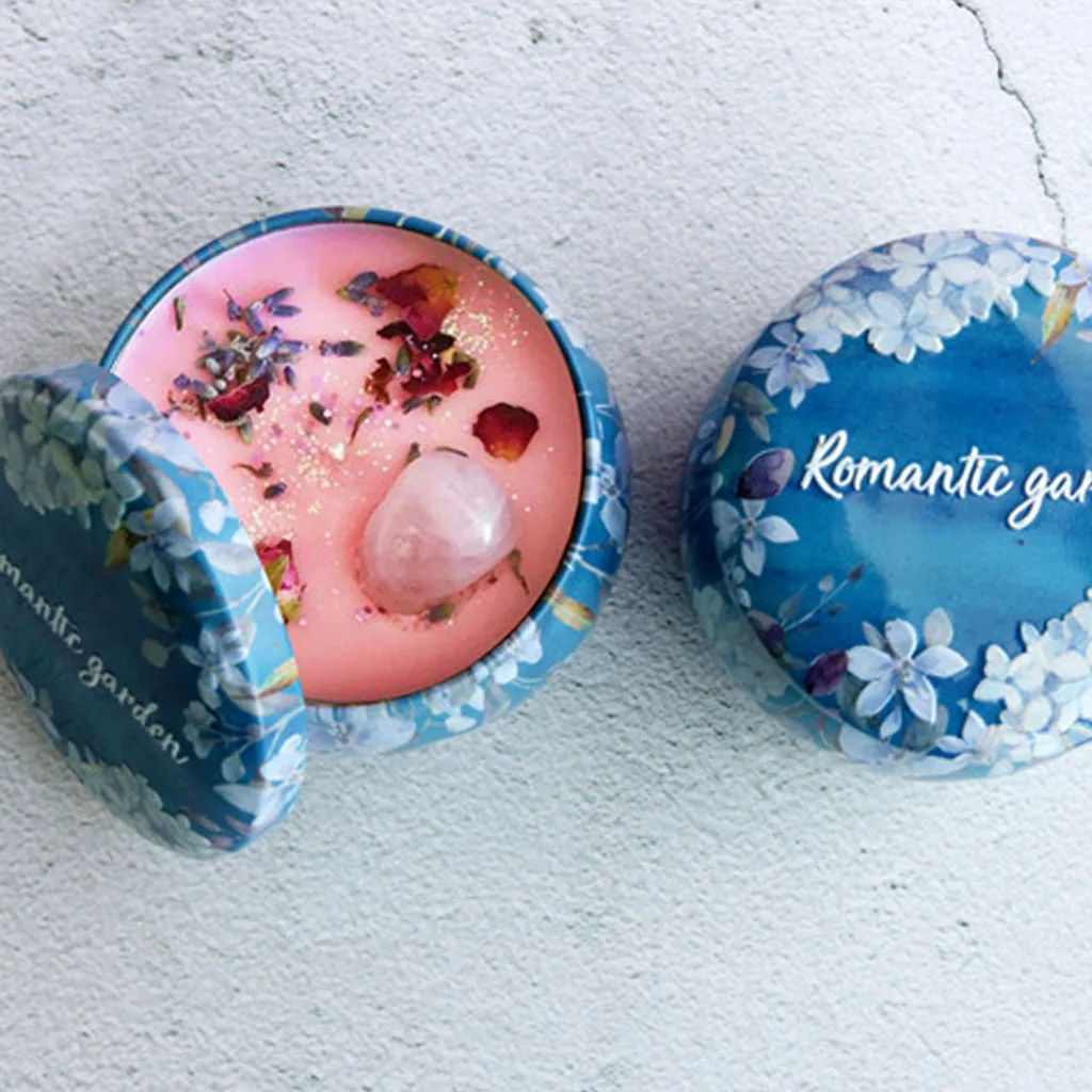 Retro Round Tin Box Tea Candy Jewelry Coin Storage Container Case Candle Holder Wedding Favor Gifts
