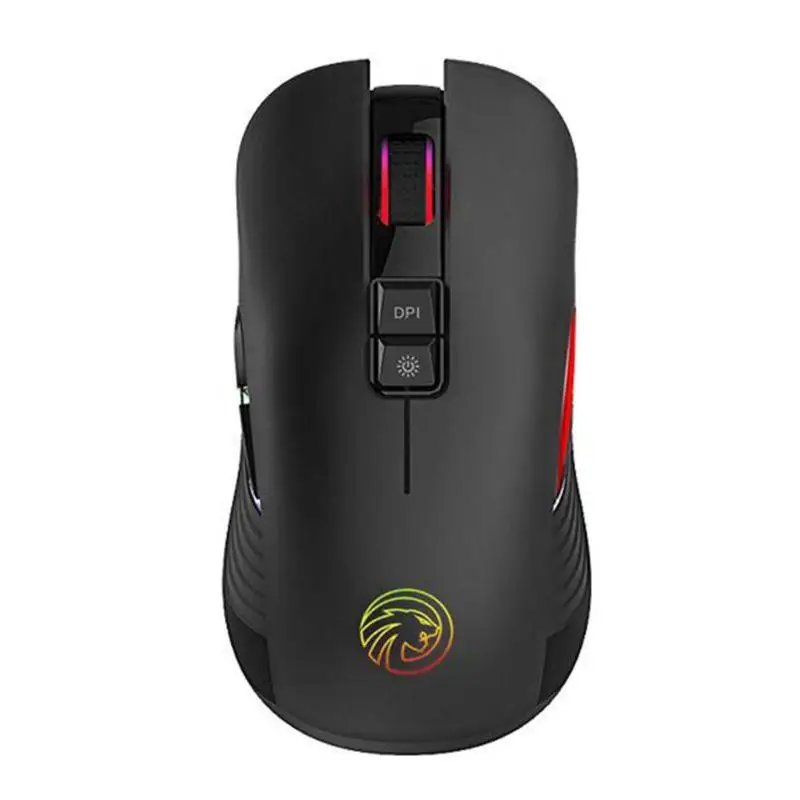 VODOOL M600 перезаряжаемая Беспроводная Бесшумная игровая мышь USB 2,4 ГГц Беспроводная RGB подсветка геймер Бесшумная мышь для ПК ноутбука видеоигра
