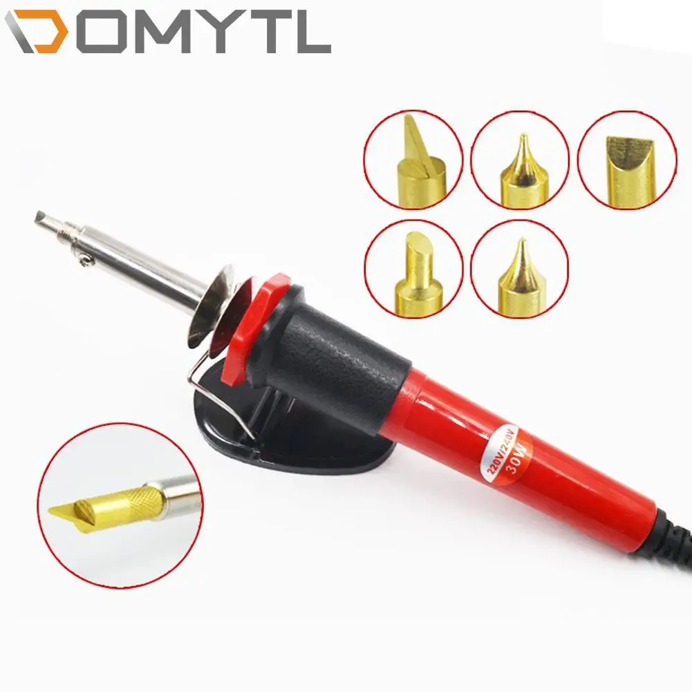 

Soldering Electric Welding Iron Tweezers LCD Solder Wire Digital 30W Hand Tools