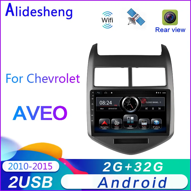 9 дюймов Android 2G RAM автомобильный мультимедийный плеер радио для Chevy Chevrolet AVEO 2010 2015