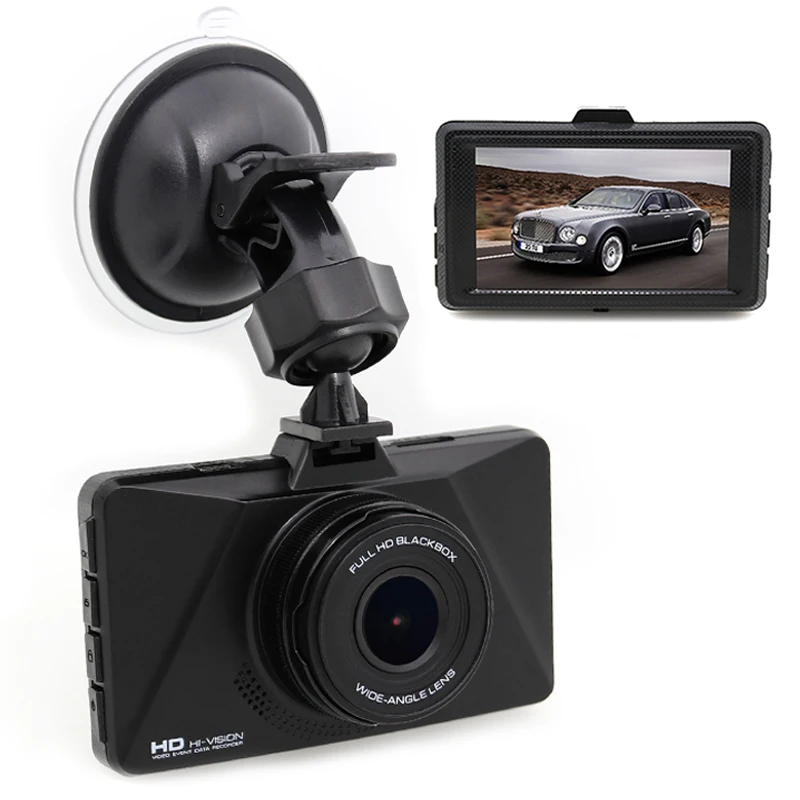 

Ainina 3 inch IPS Screen 1080P Car Dashcam Night vision Car Dvr camera recorder