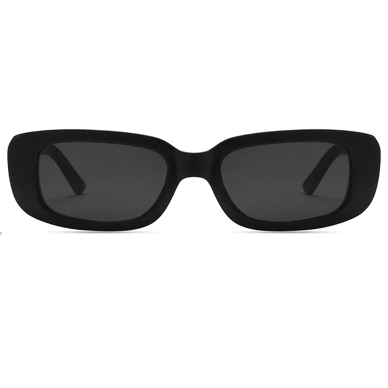 

Sunglasses Colored Luxury Zonnebril Dames Rechthoek Trending Products 2020 Personalized Square-frame Fashion Sunglasses Uv400