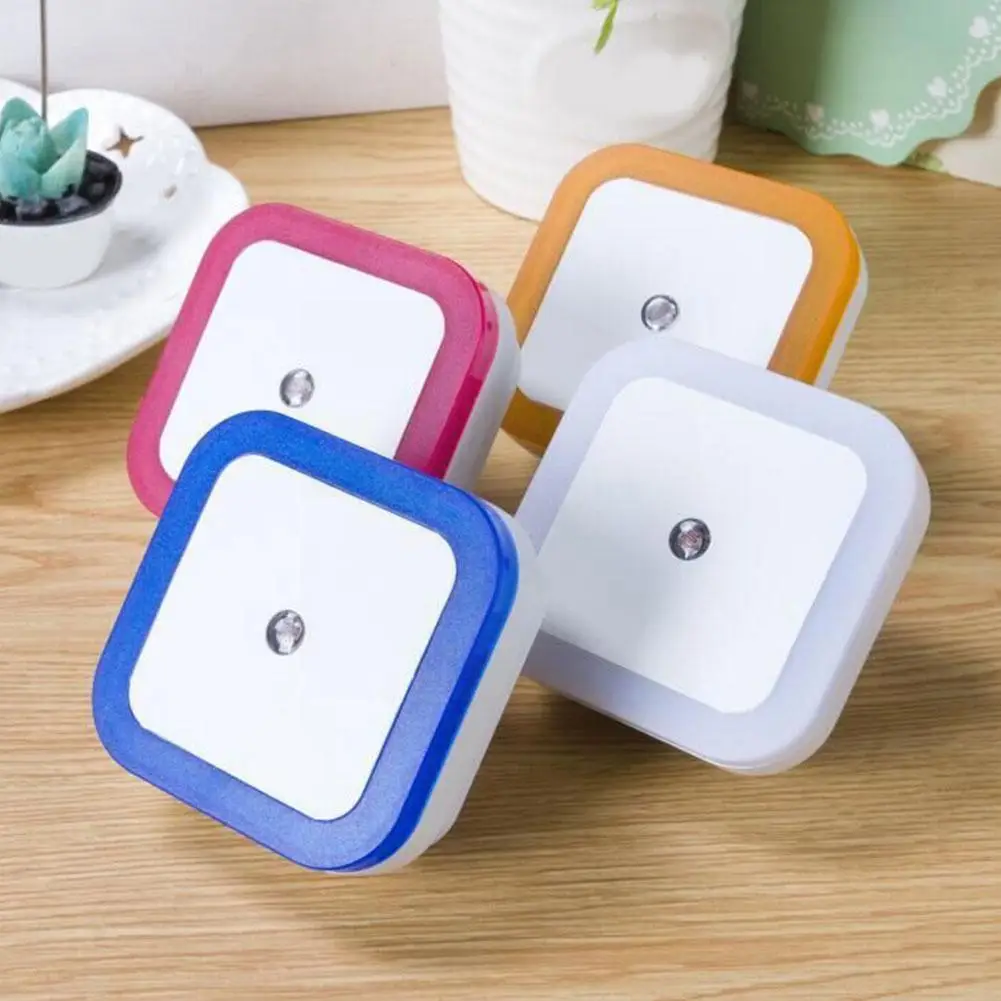 

LED Night Light Induction Control Night Lamp Energy For Children Lamp EU Kids Saving LED Plug Sensor Nightlight Bedroom US Z6C1
