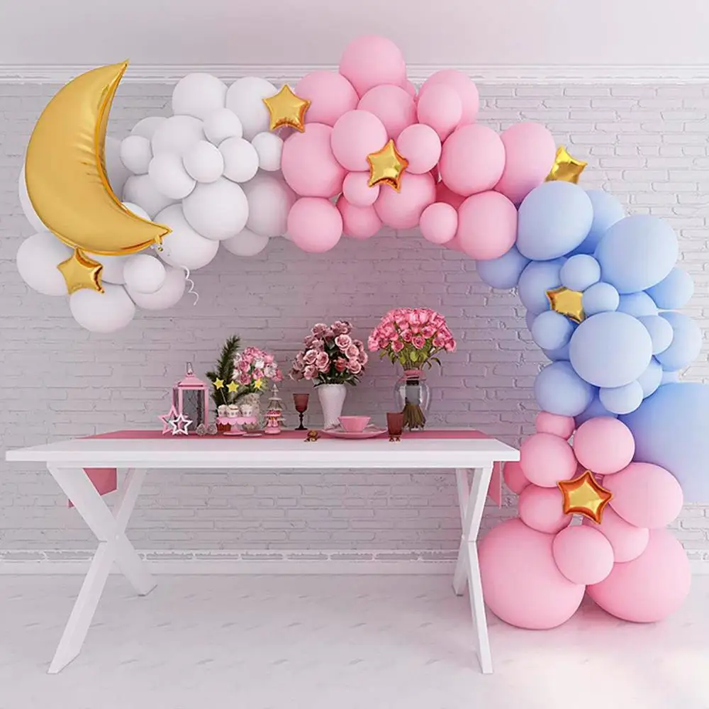 Huiran Macaron Воздушный Шар АРКА комплект гирлянды конфетти Globos баллон свадьба день