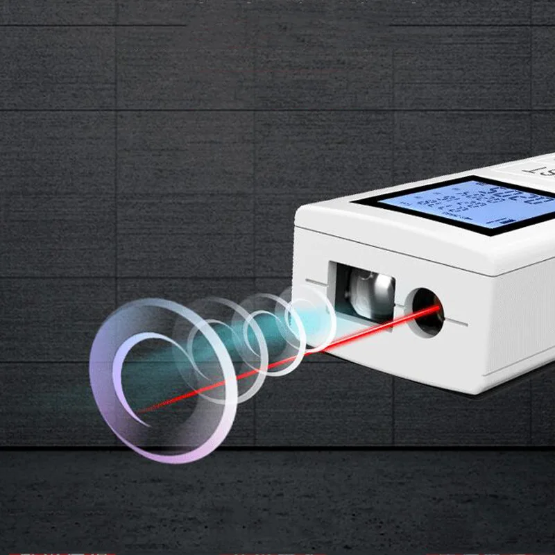 Инфракрасный лазерный дальномер 30 м электронная линейка с зарядкой через USB