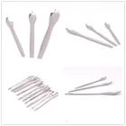 3 шт.компл. ковш ложка химическое исследование аптека лаборатории Применение Длина 101214 см Нержавеющаясталь лекарственных средств