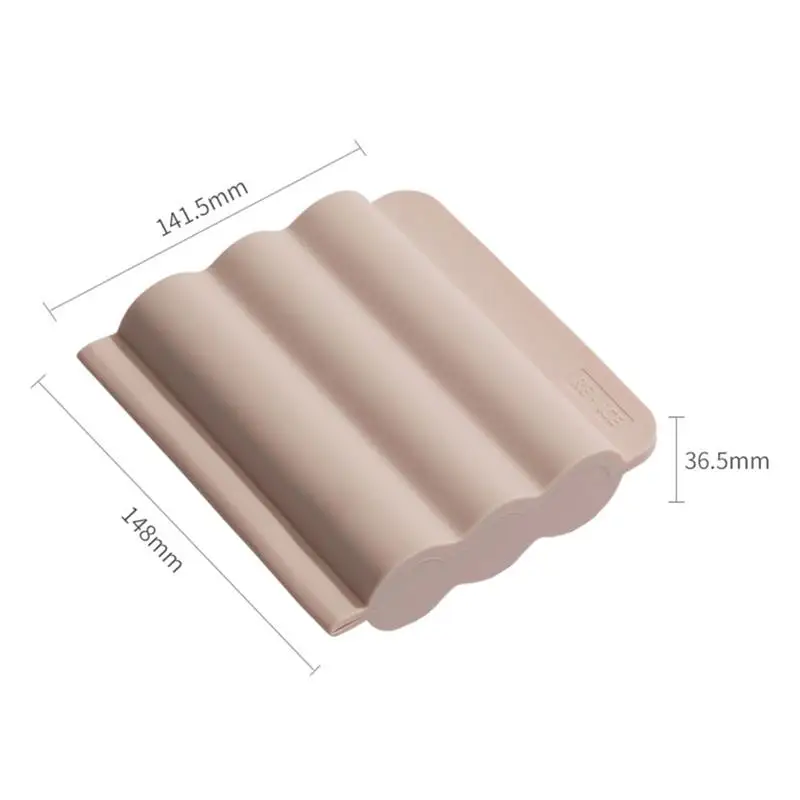 

Silicone Ice Cream Mold DIY Household Wave Ice Making Mold Dessert Shop Ice Box Ice Cube Tray With Lid Kitchen Tool 1Pc