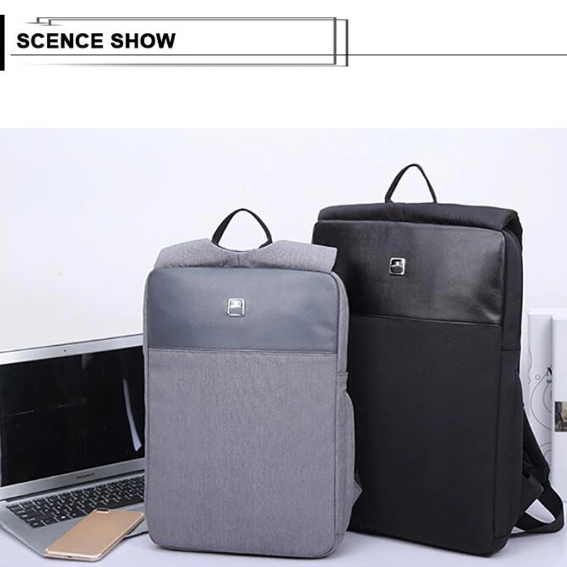 2020 fashion slim backpack 14 15 inch laptop backpack waterproof ultra light ultra thin business backpack office work backpack free global shipping