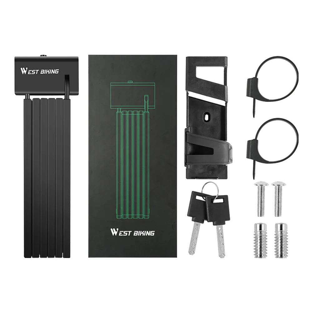 

1 шт., складной велосипедный кабель, стальной велосипедный замок, велосипедный замок, Противоугонный замок