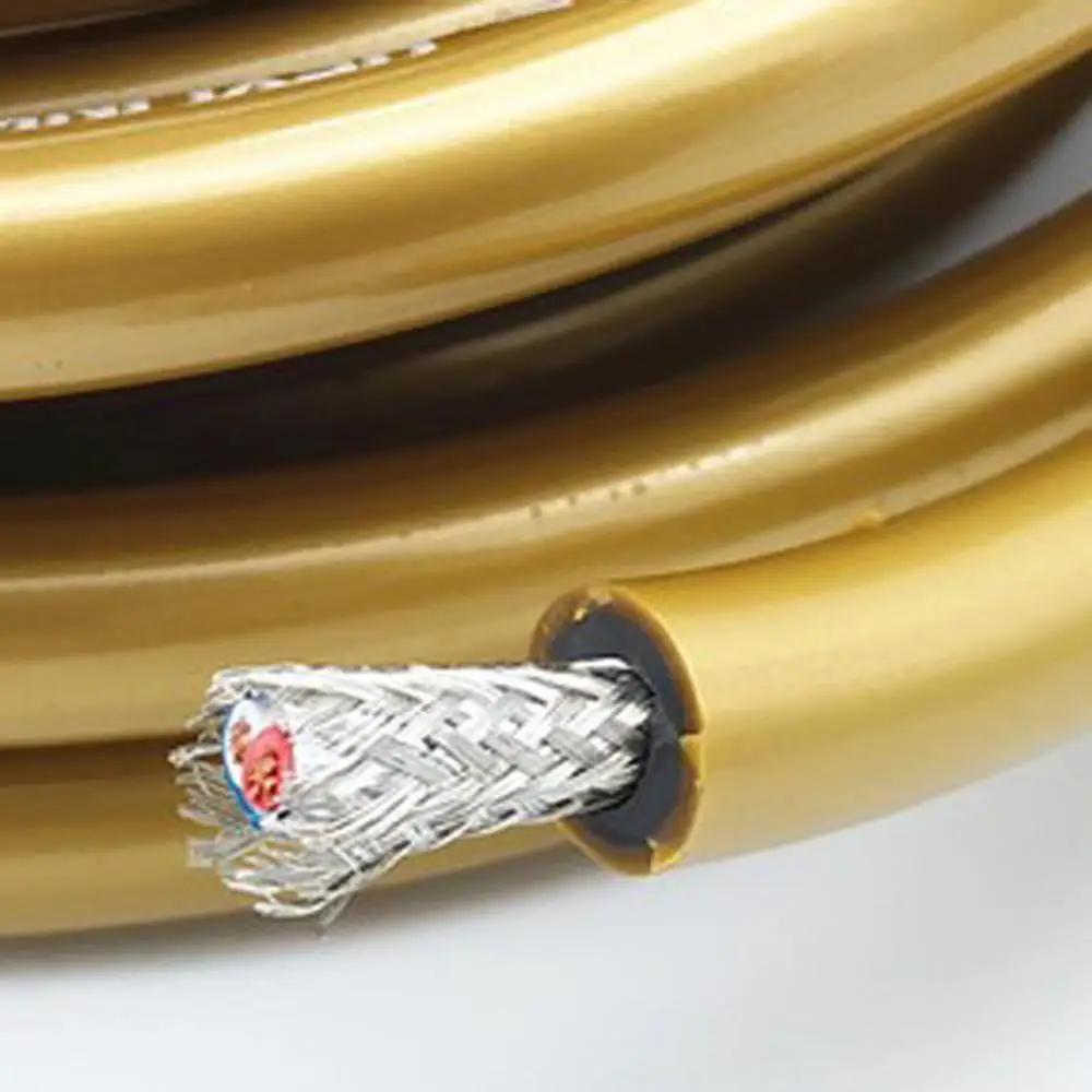 1 пара Cardas Hexlink Golden 5-C Grade Fever Hi-Fi кабель питания провод для RCA Power Audio AMP