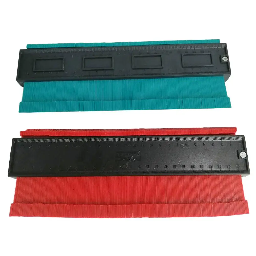 

Contour Measuring Instrument Profile Copying Ruler Multifunctional Woodworking Tools Irregular Arc Gauge Irregular Shaper Scale