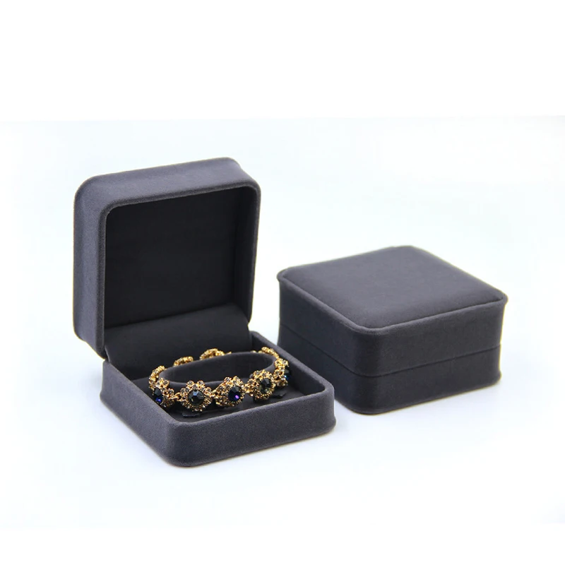 Красивая памятная Подарочная коробка для ювелирных изделий браслетов ожерелий с