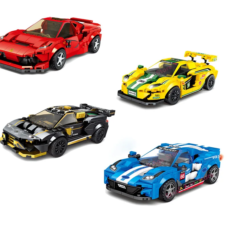 2020 новый технический Чемпион скорости строительные блоки кирпичи гонки F8 Tributolys