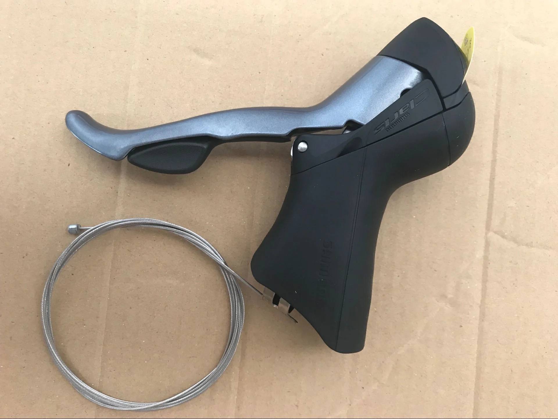 2400 велосипедный переключатель левая ручка 2 скорости с проволочным сердечником