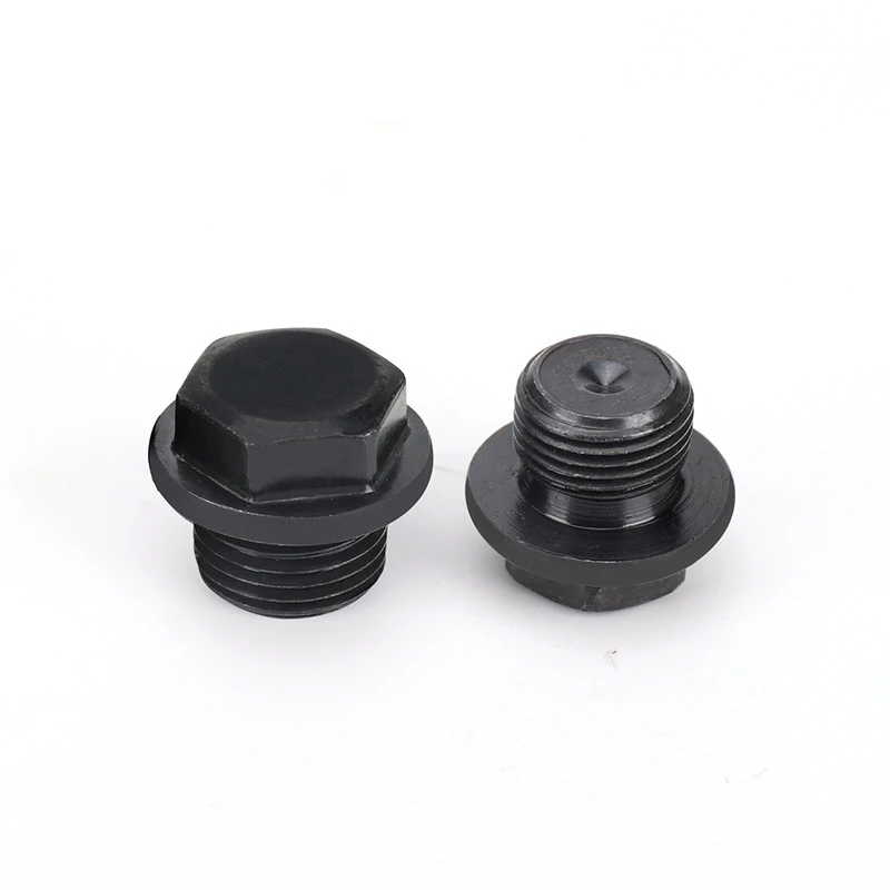 

M8-M48 Carbon Steel Pipe Fitting Hex Plug With Flange Metric Size