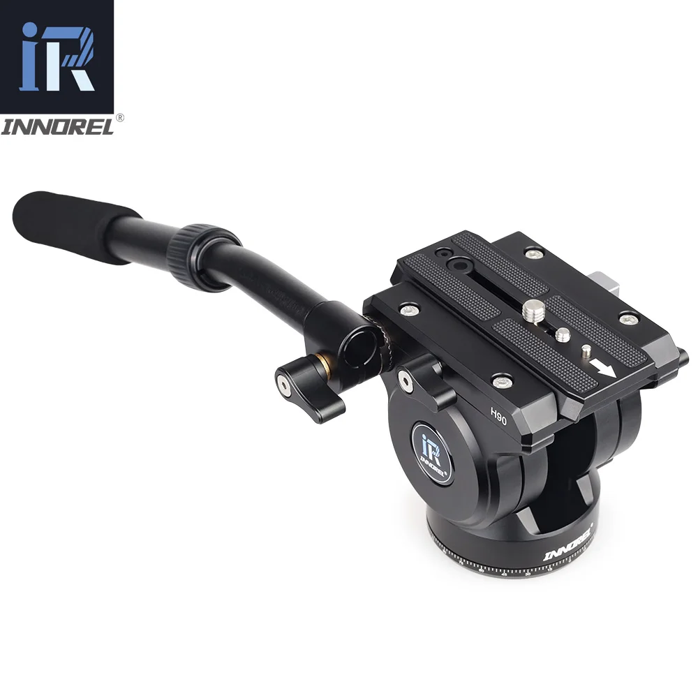 Флагманская H90 All CNC Tech видеоголовка с жидкостью нагрузка 15 кг гидравлический