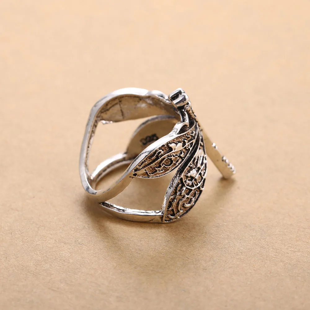 Женское Винтажное кольцо в виде стрекозы из металлического сплава | Украшения и