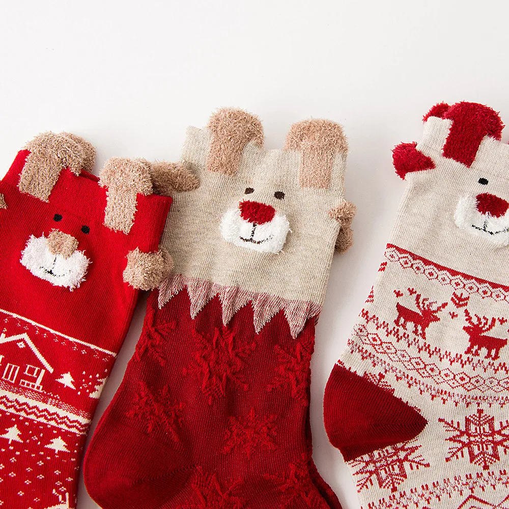 Для женщин милые носочки из натуральной кожи зимние теплые женские повседневное