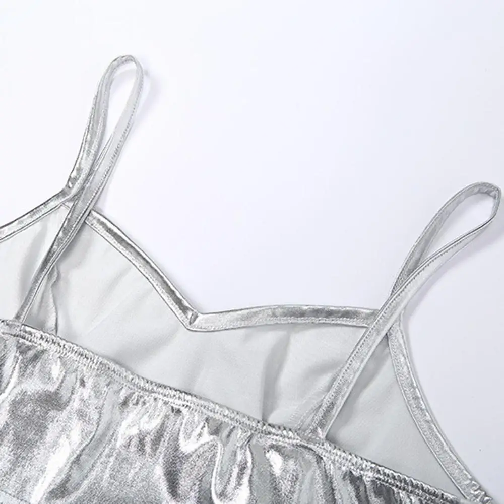 Сексуальный жилет для женщин сплошной цвет кожаный ремешок камзол женские Майки