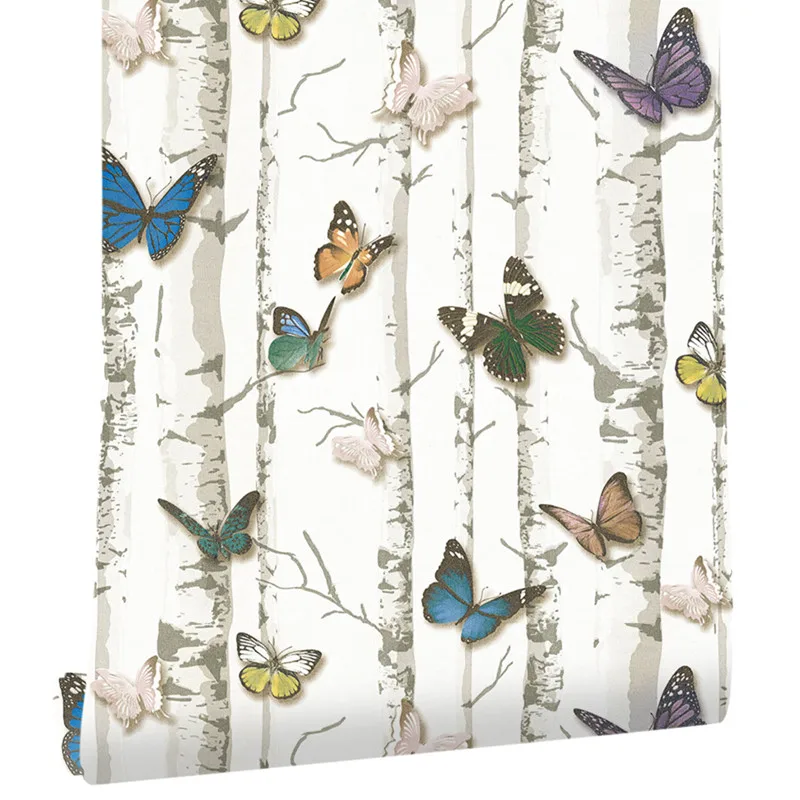 

Peel And Stick Wallpaper Removable Butterfly Contact Paper Decorative Self Adhesive For Kidroom And Leisure Room Home Decoration