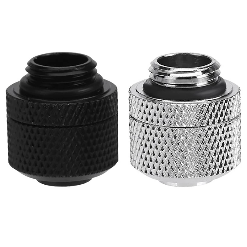 

2Pcs Water Cooling Fittings G1/4 External Thread Pagoda For 9.5X12.7Mm Soft Tube Computer Cooling System Connector